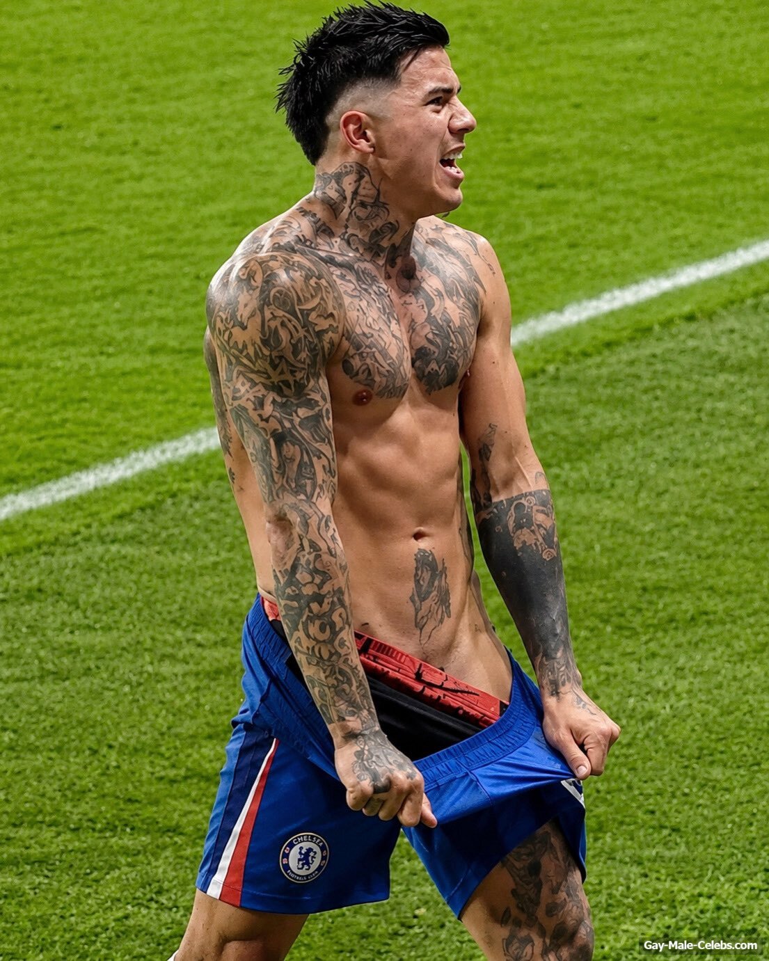 Enzo Fernandez nude