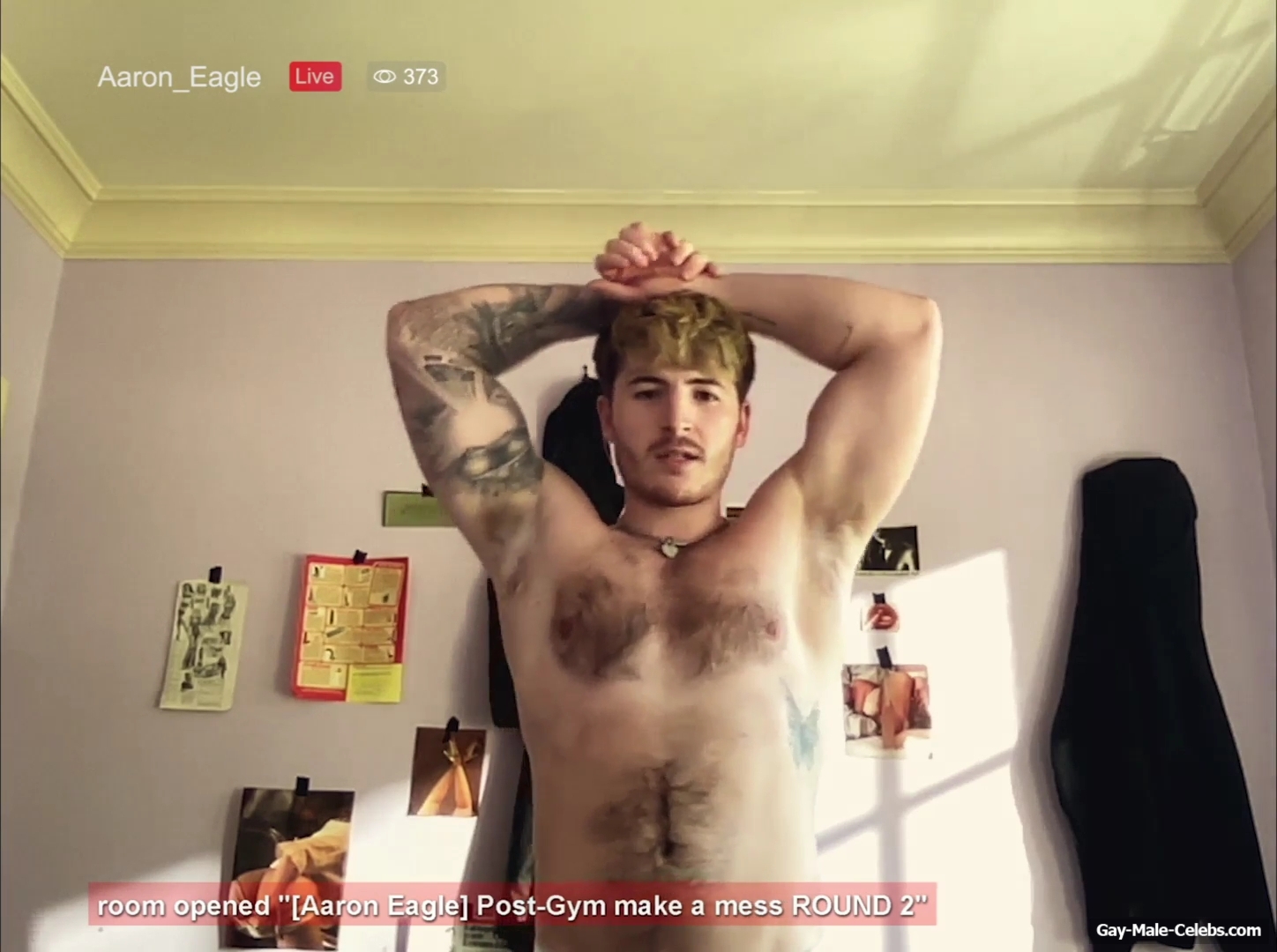 Kieron Moore Nude And Dick Bulge Scenes in Blue Film
