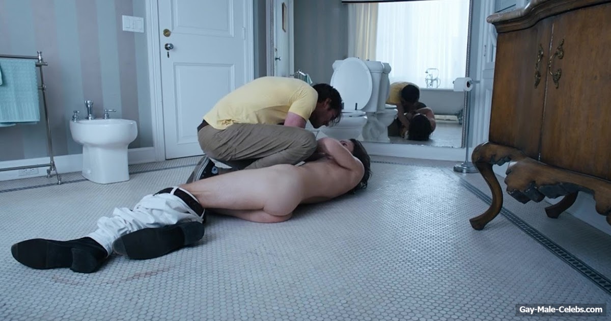 Luke Baines Nude Ass And Hairy Pubis Under The Silver Lake