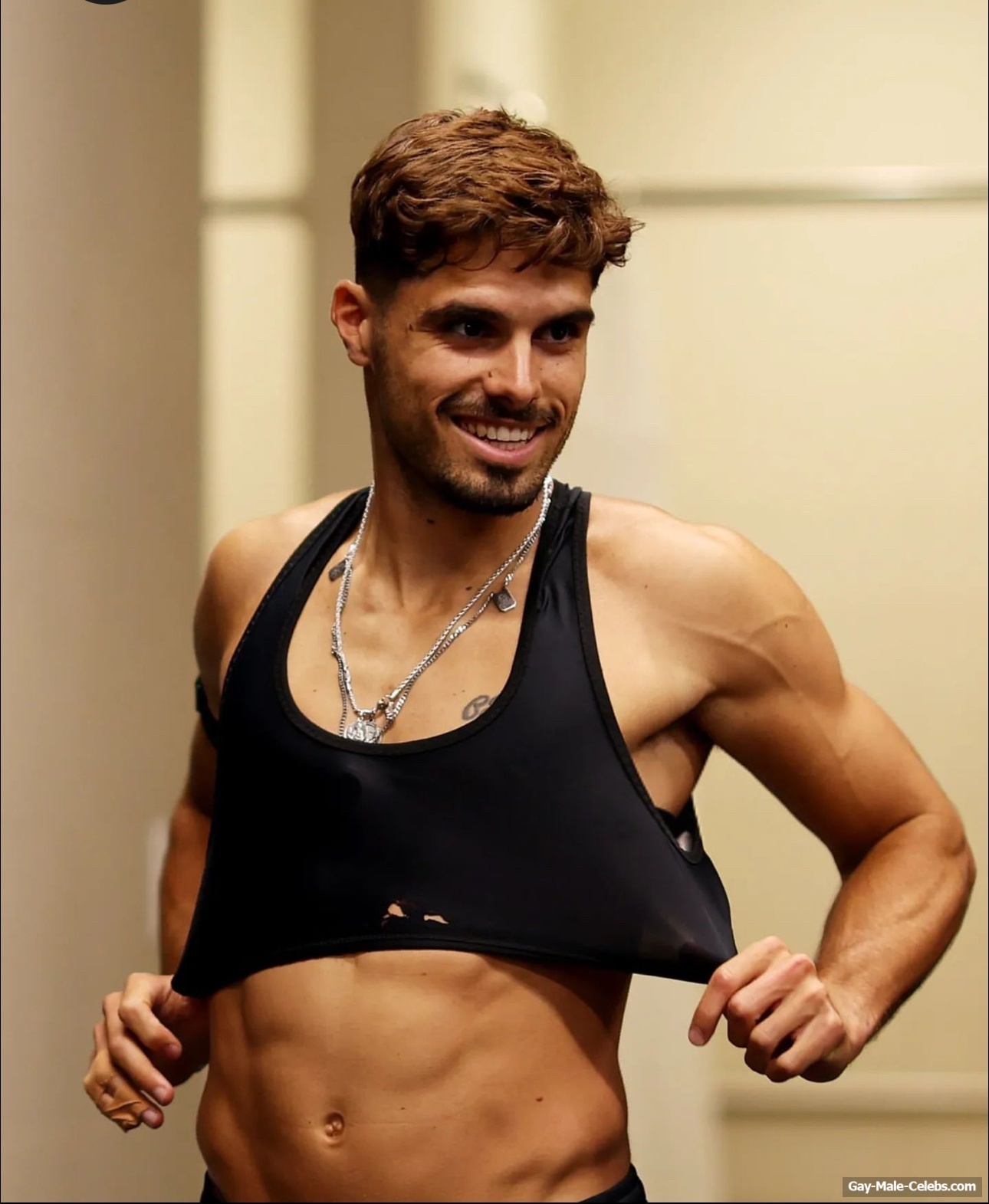 Pedro Neto Shirtless And Cock Bulge Photos
