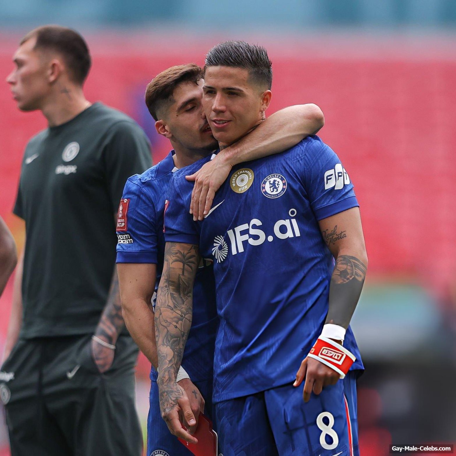 Pedro Neto Shirtless And Cock Bulge Photos