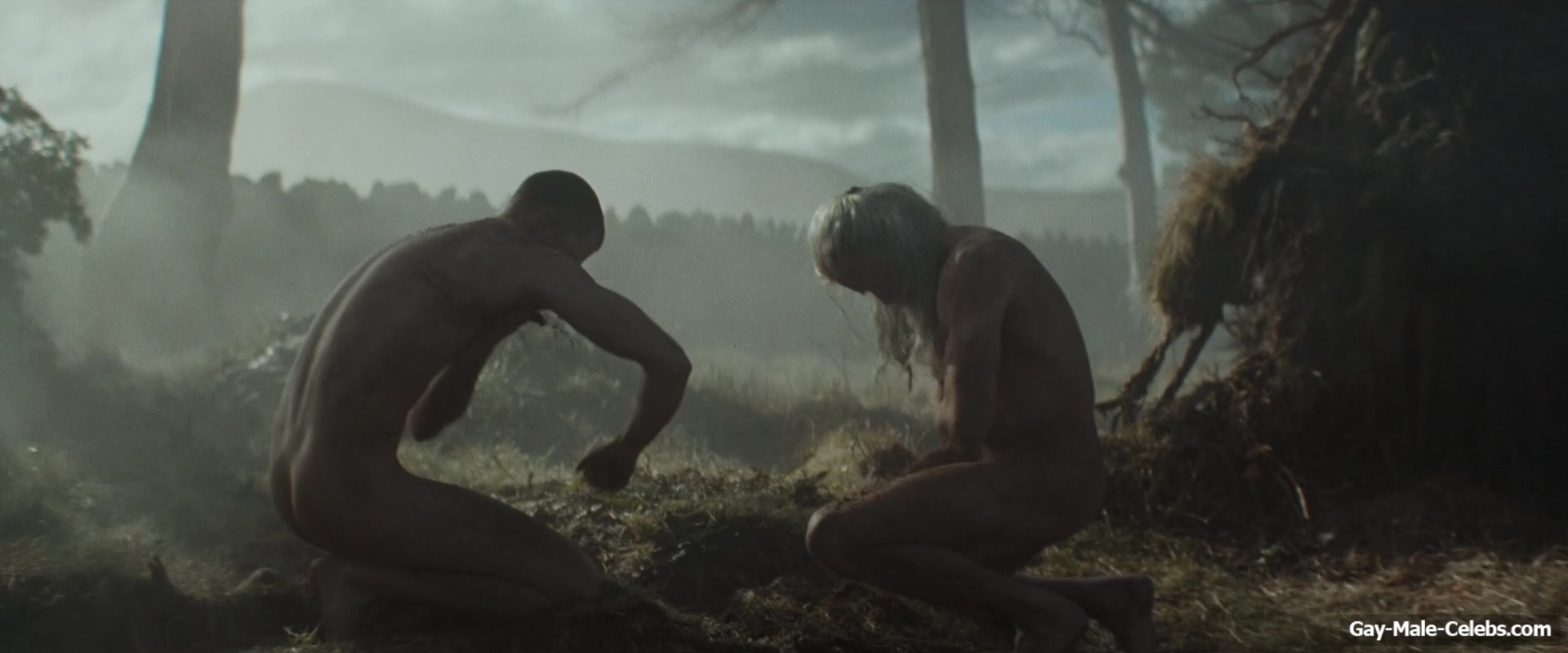Bill Skarsgard and Hugh Jackman Nude Scenes in The Death Of Robin Hood