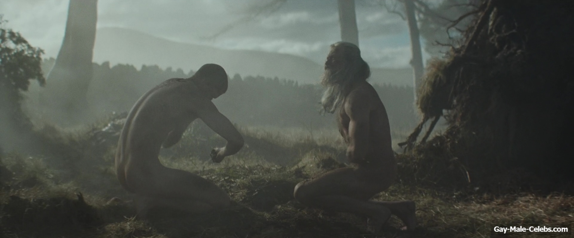 Bill Skarsgard and Hugh Jackman Nude Scenes in The Death Of Robin Hood