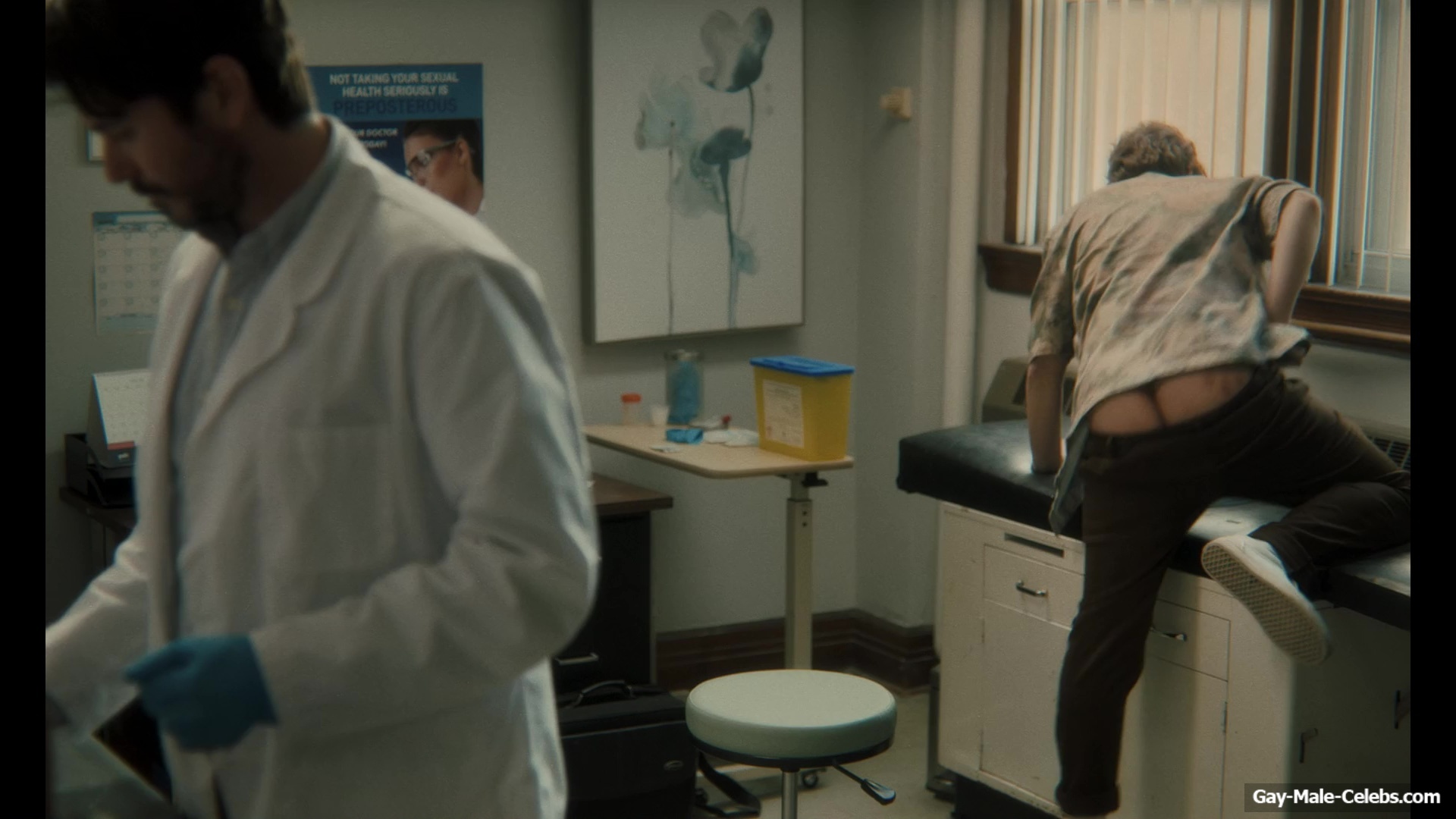 Christopher Jacot and Andy Reid Nude Ass Scenes in Testing