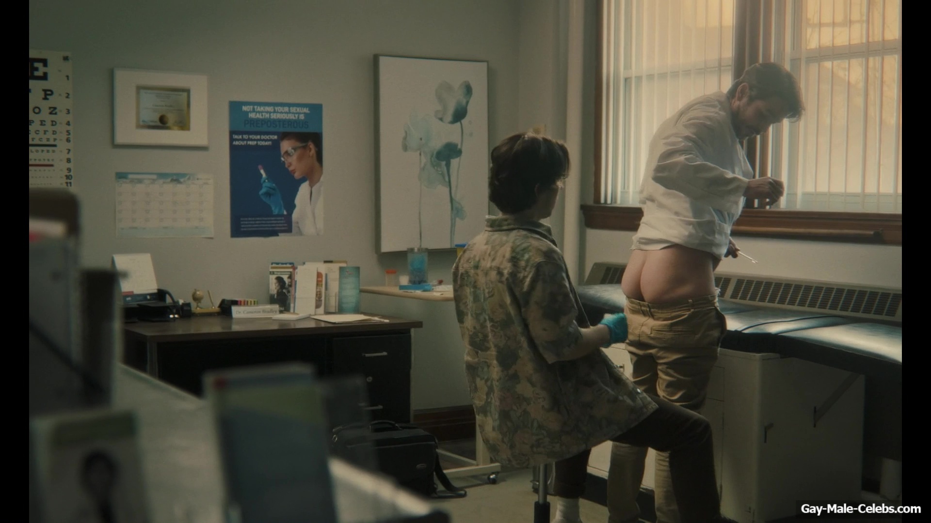 Christopher Jacot and Andy Reid Nude Ass Scenes in Testing