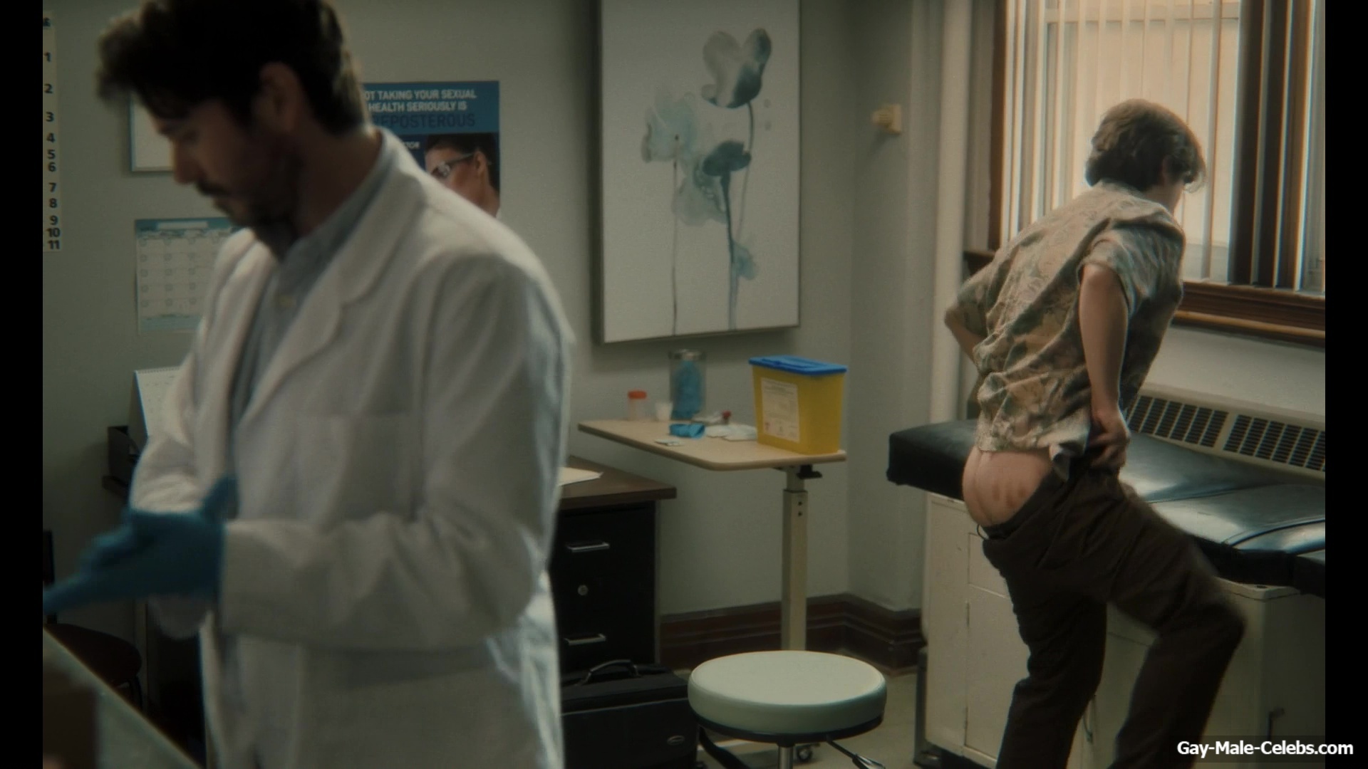 Christopher Jacot and Andy Reid Nude Ass Scenes in Testing