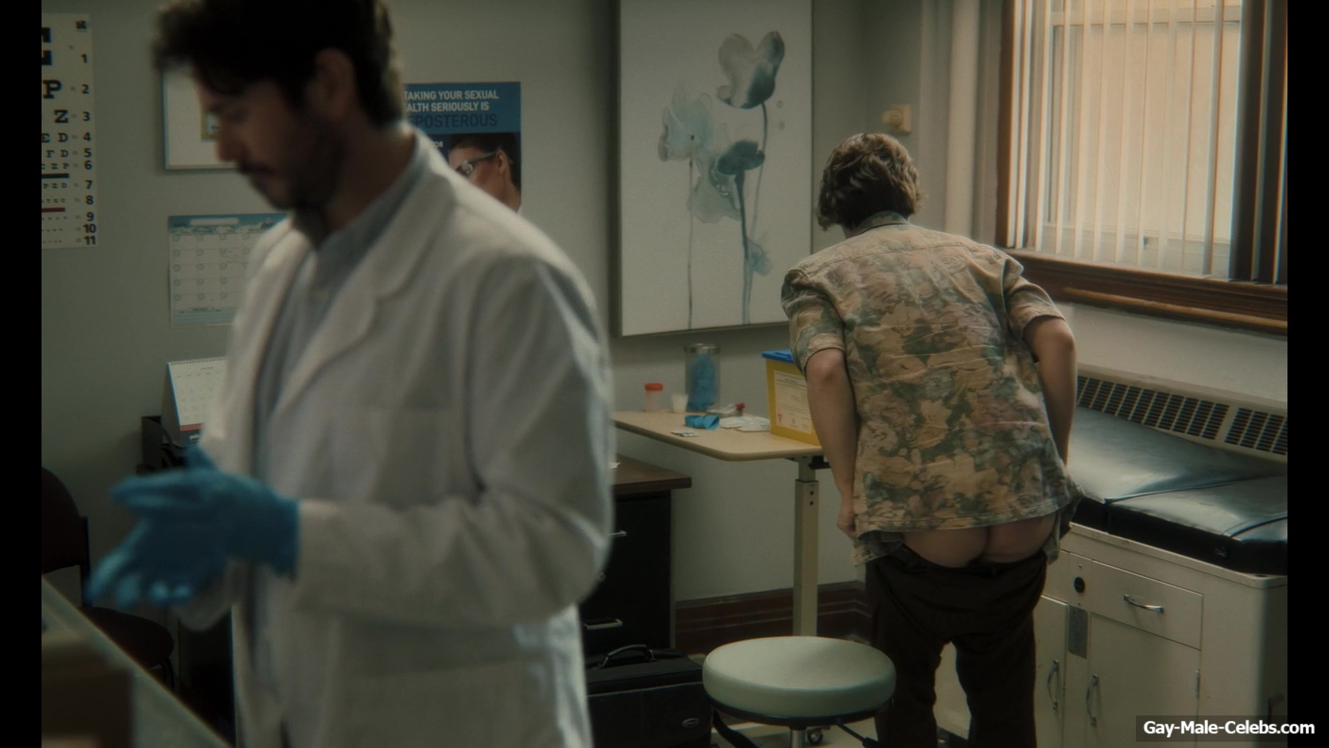Christopher Jacot and Andy Reid Nude Ass Scenes in Testing