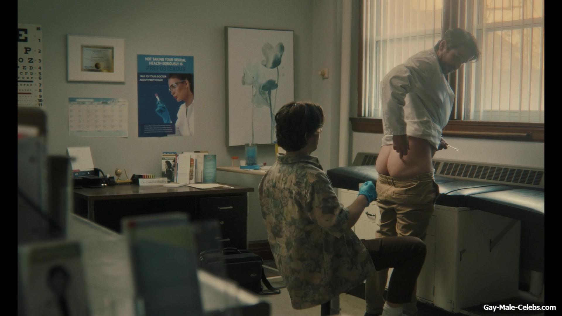 Christopher Jacot and Andy Reid Nude Ass Scenes in Testing