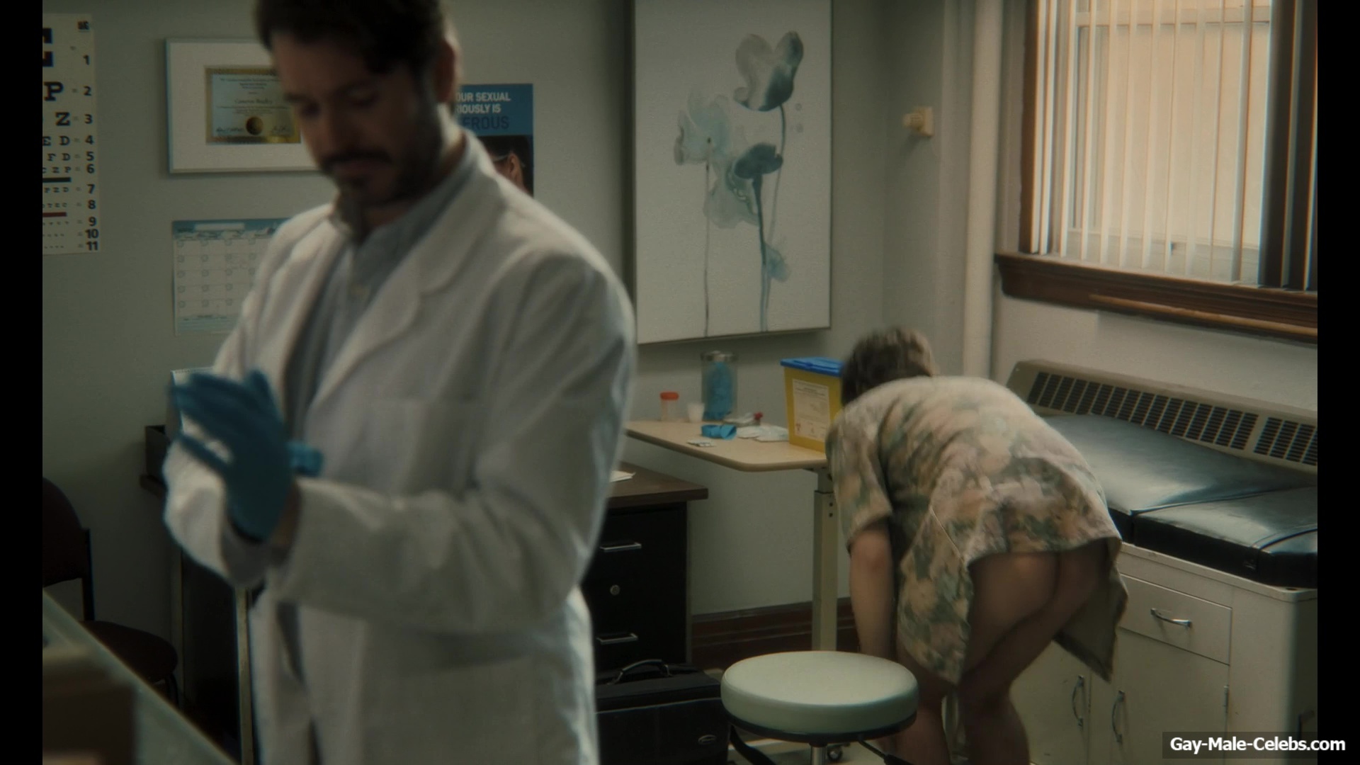 Christopher Jacot and Andy Reid Nude Ass Scenes in Testing