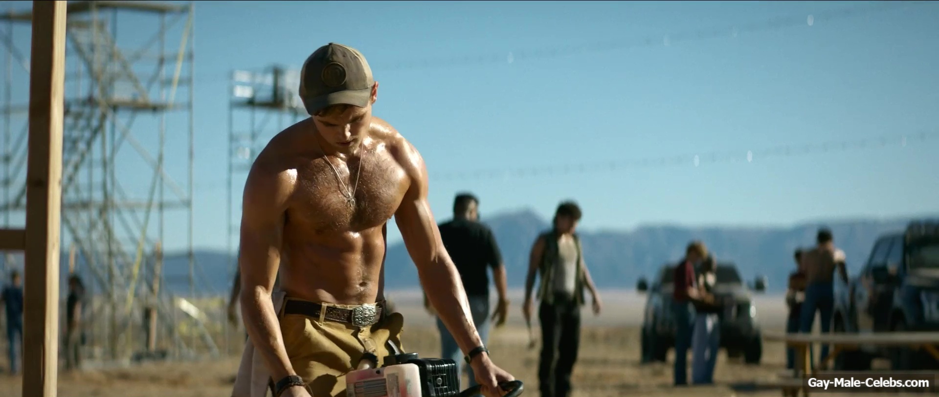 Garrett Wareing and Philip Winchester Shirtless and Hot in Ransom Canyon