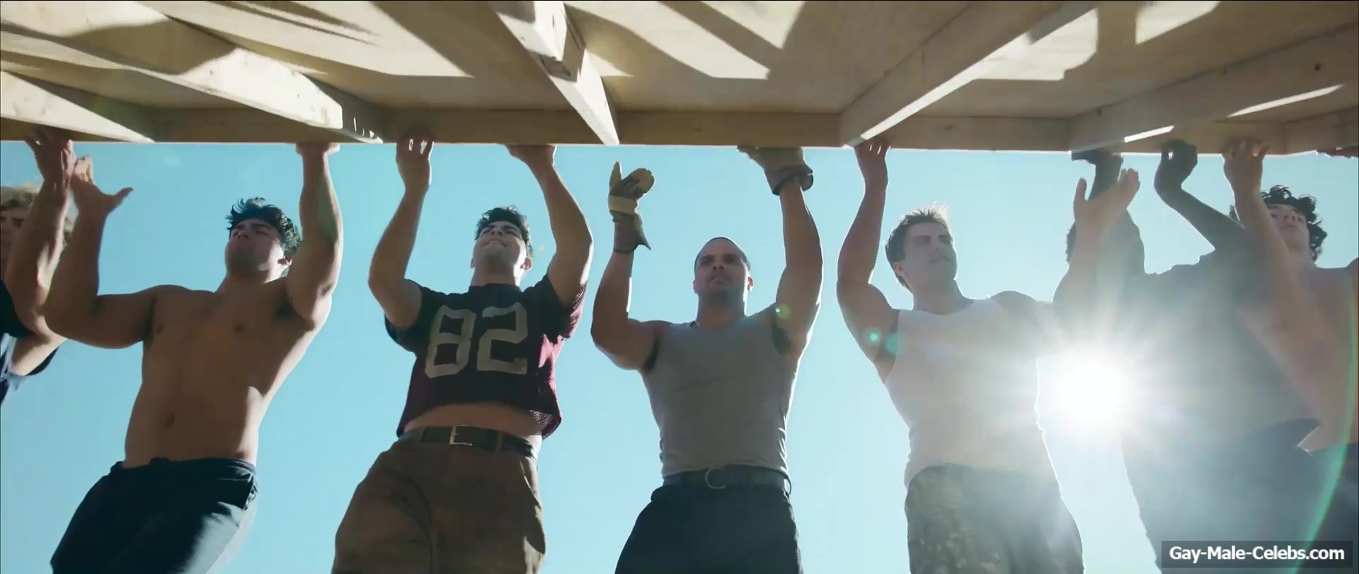 Garrett Wareing and Philip Winchester Shirtless and Hot in Ransom Canyon