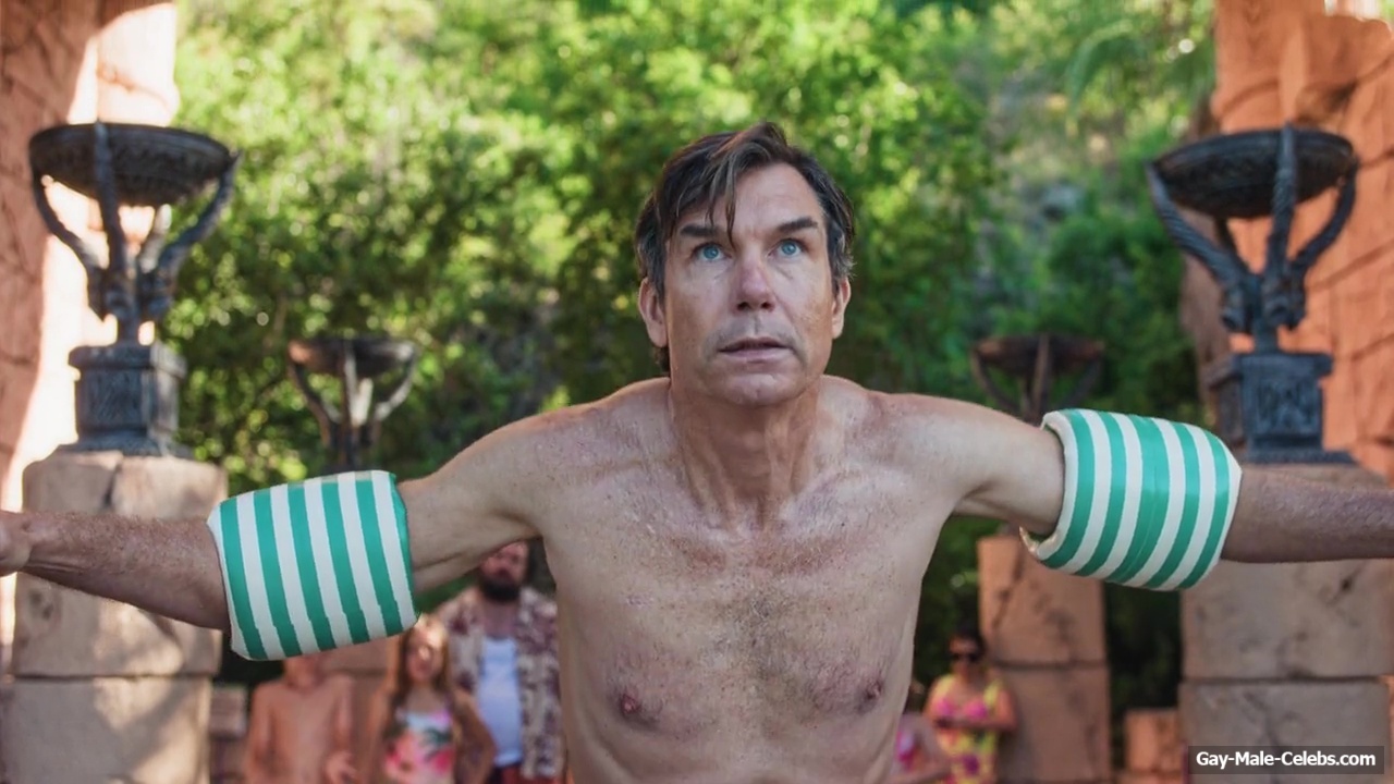 Jerry OConnell Tim Rozon and Chris van Rensburg Shirtless And Cock Bulge Scenes in Summers Last Resort
