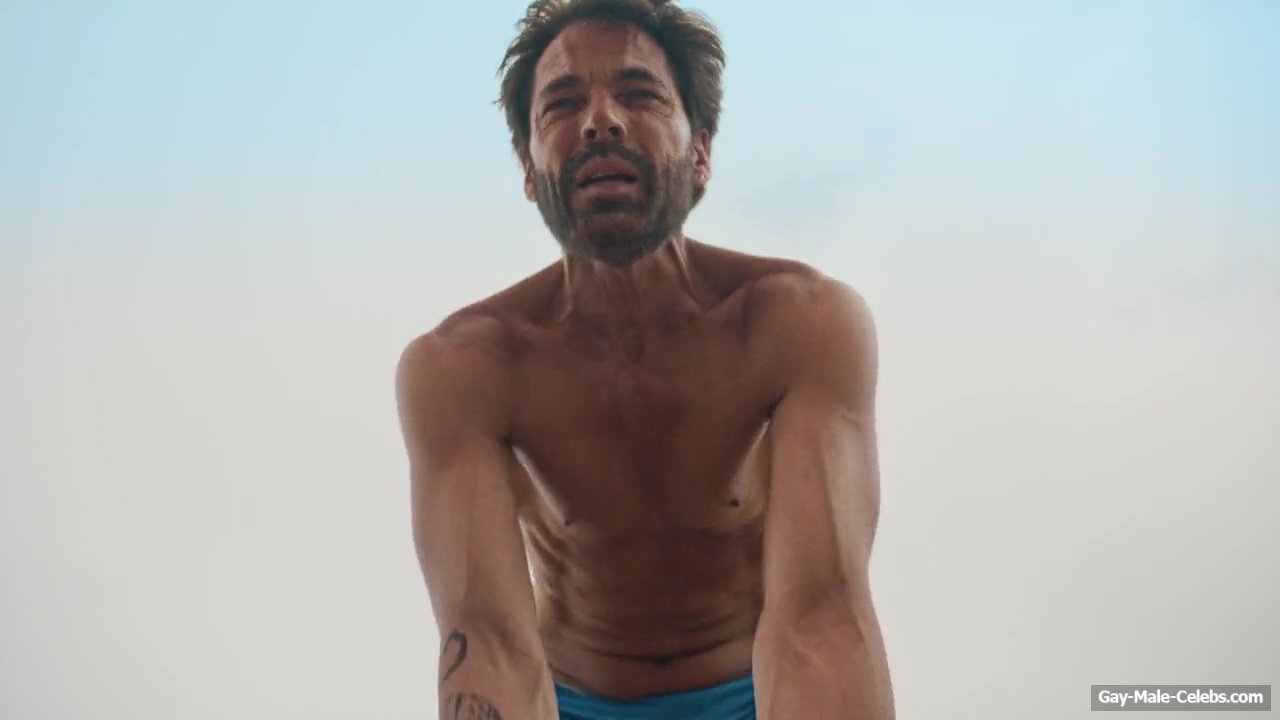 Jerry OConnell Tim Rozon and Chris van Rensburg Shirtless And Cock Bulge Scenes in Summers Last Resort