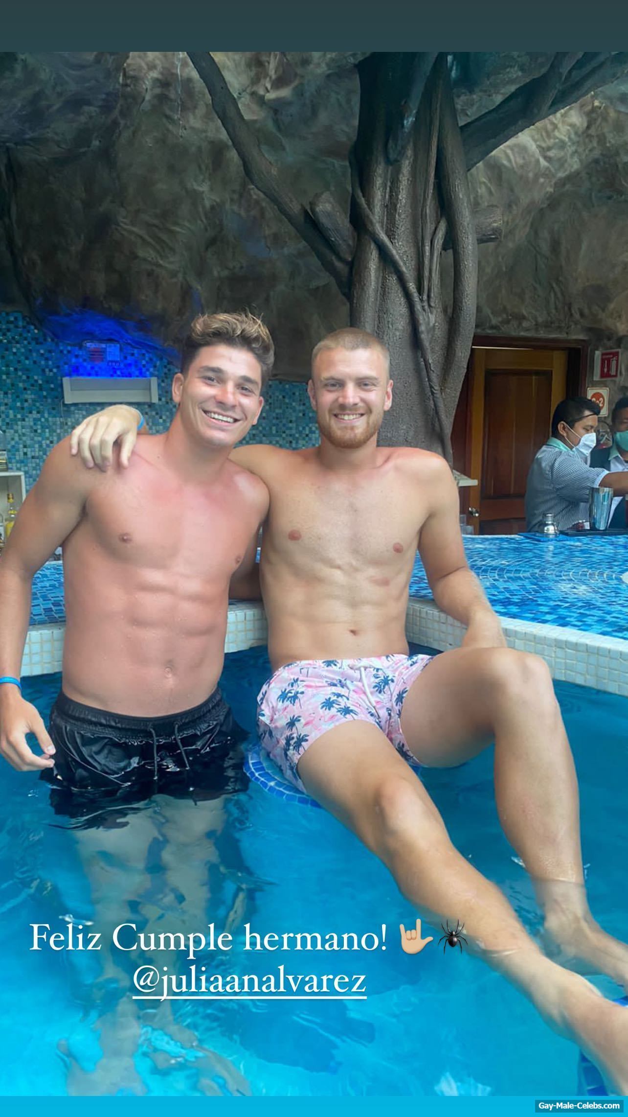 Julian Alvarez nude and dick bulge pics