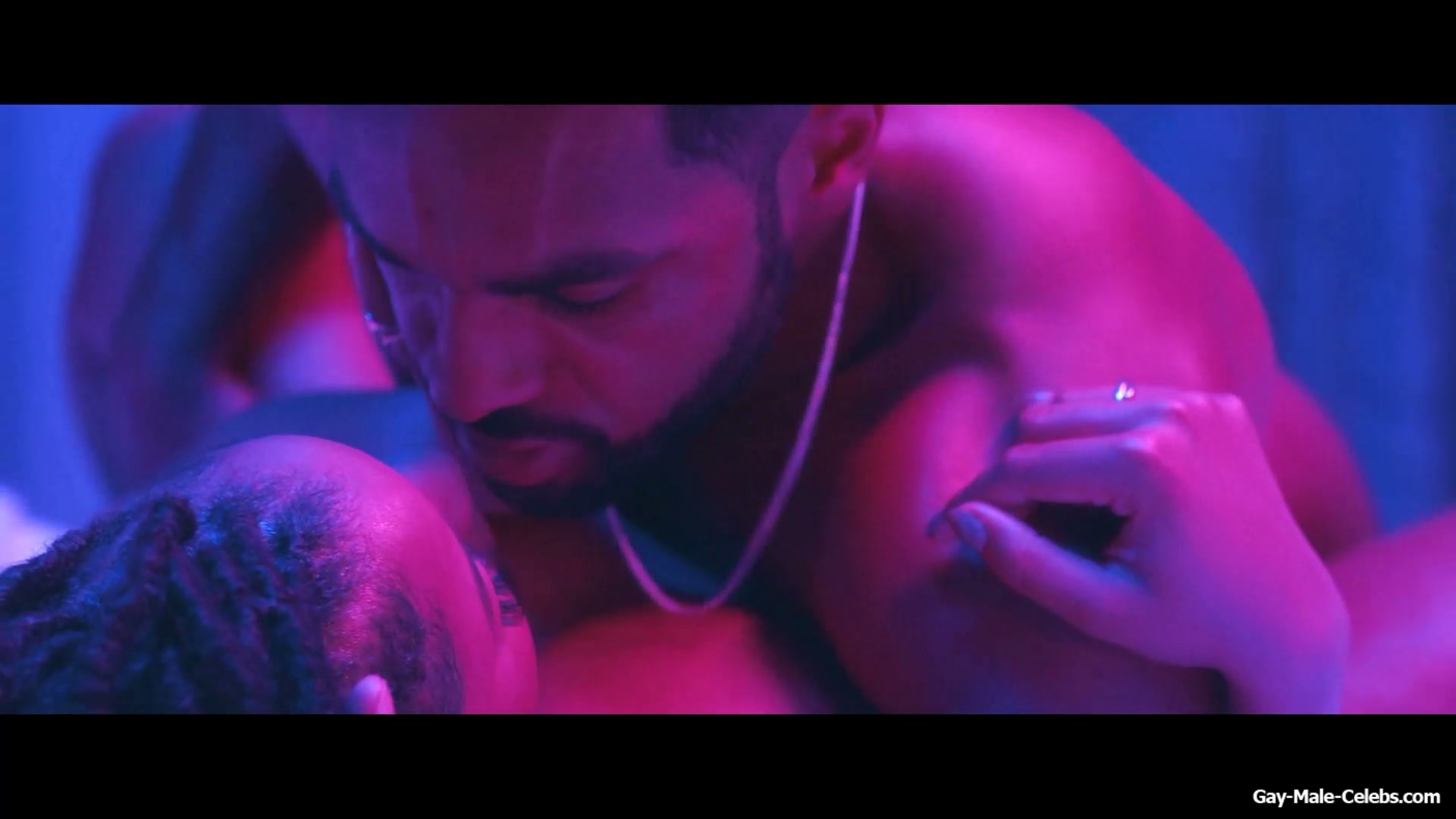 Lucien Laviscount Nude and Straight Sex in Strung