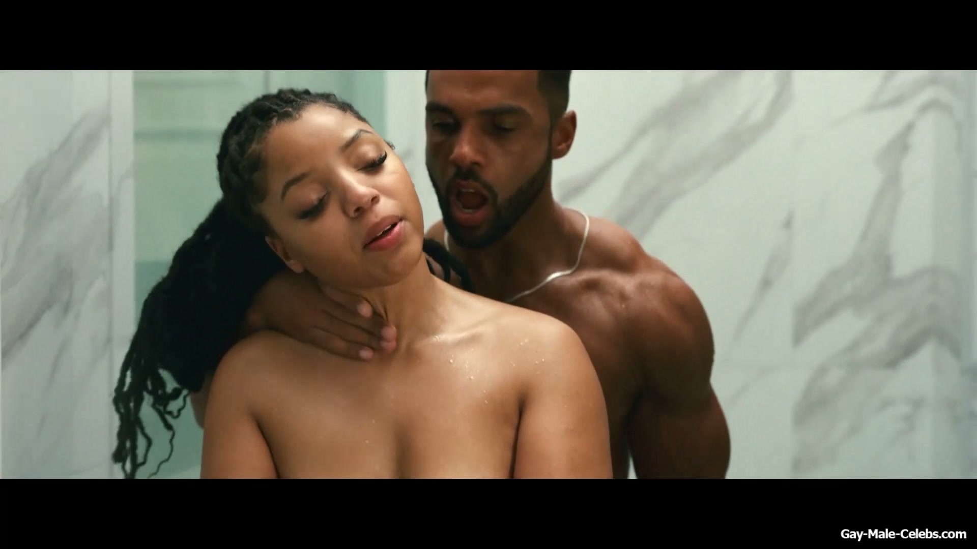 Lucien Laviscount Nude and Straight Sex in Strung