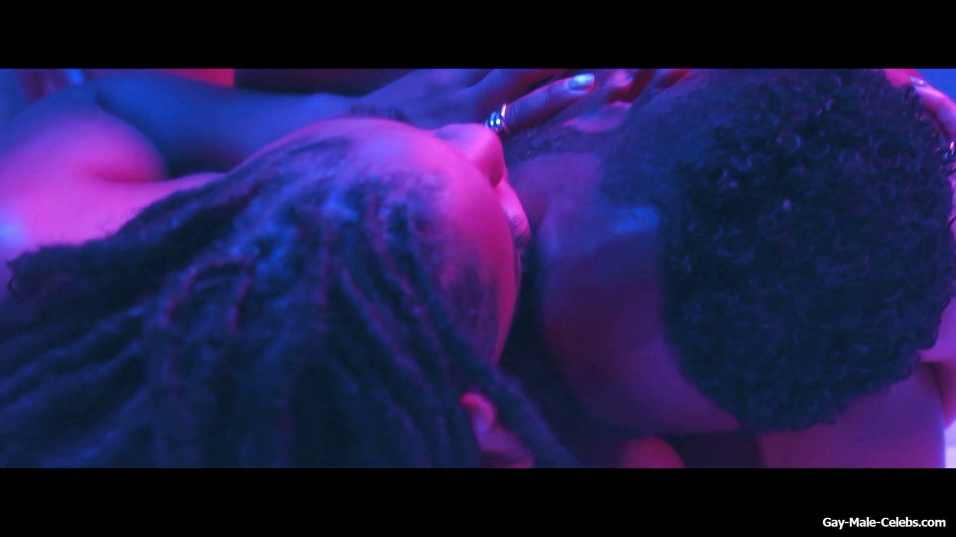 Lucien Laviscount Nude and Straight Sex in Strung