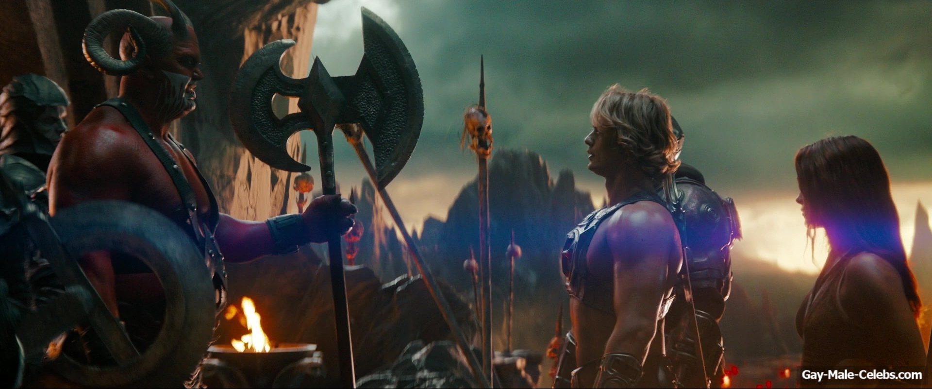 Nicholas Galitzine Shirtless And Hot Scenes in Masters Of The Universe
