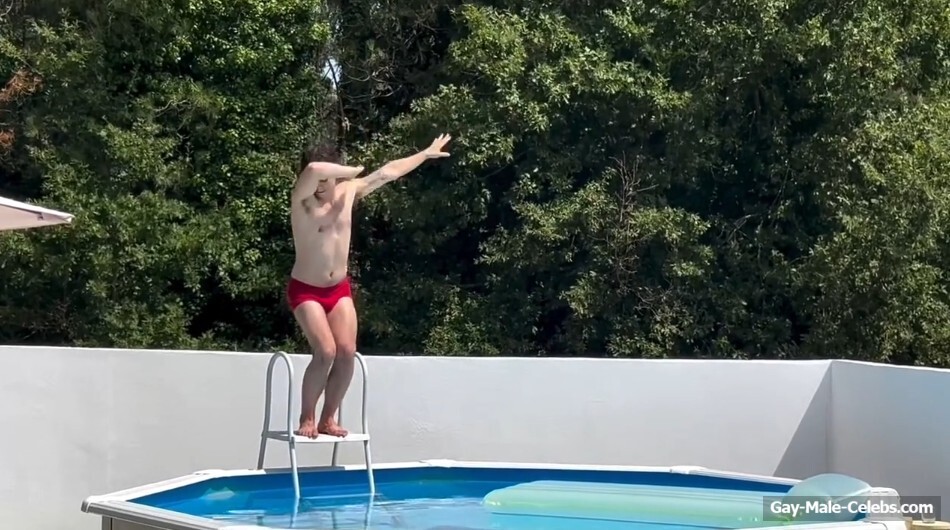 Ralphie Choo Shirtless And Cock Bulge Photos