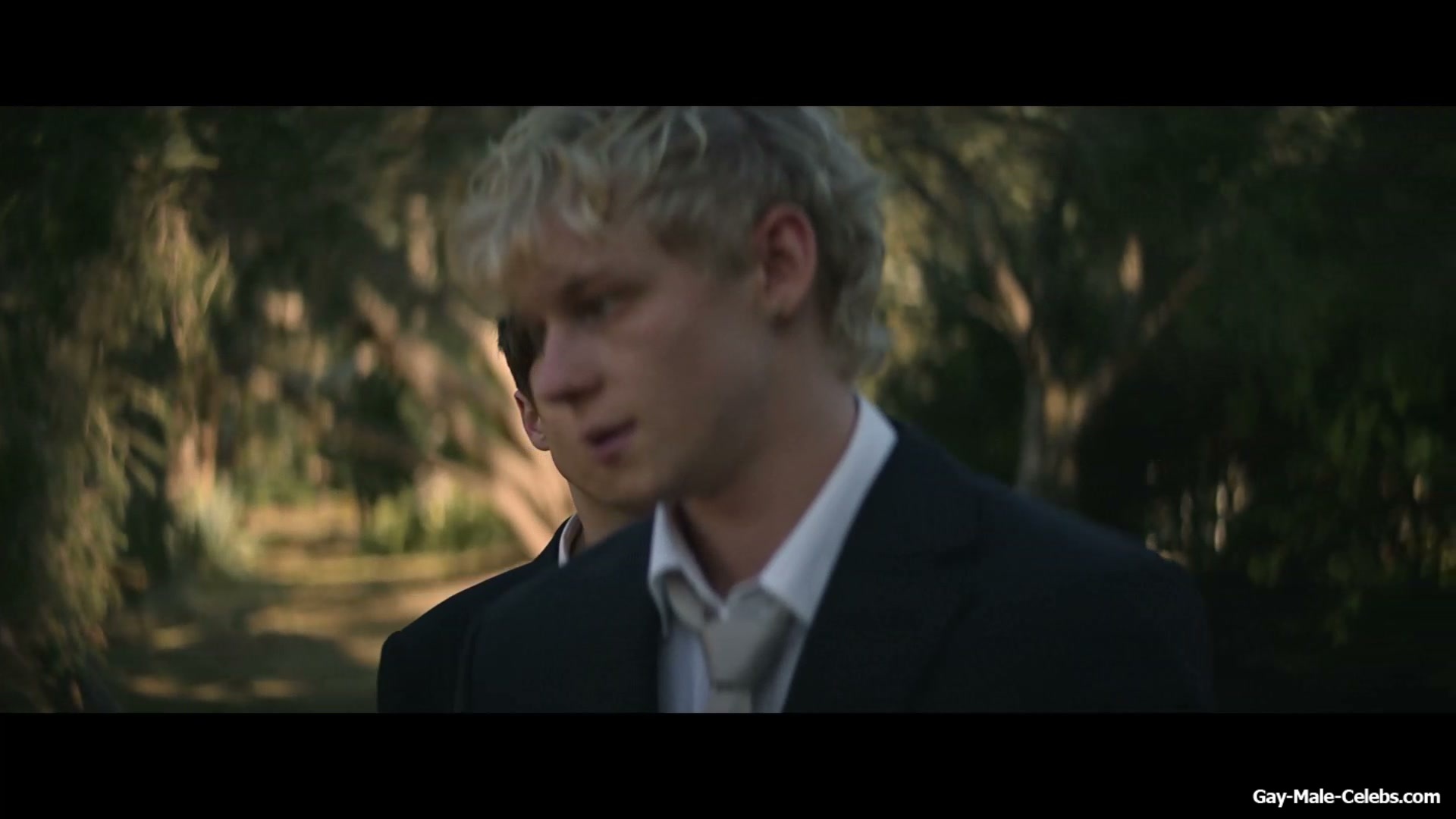 Stacy Clausen and Joe Bird Hot Gay Kiss in Leviticus