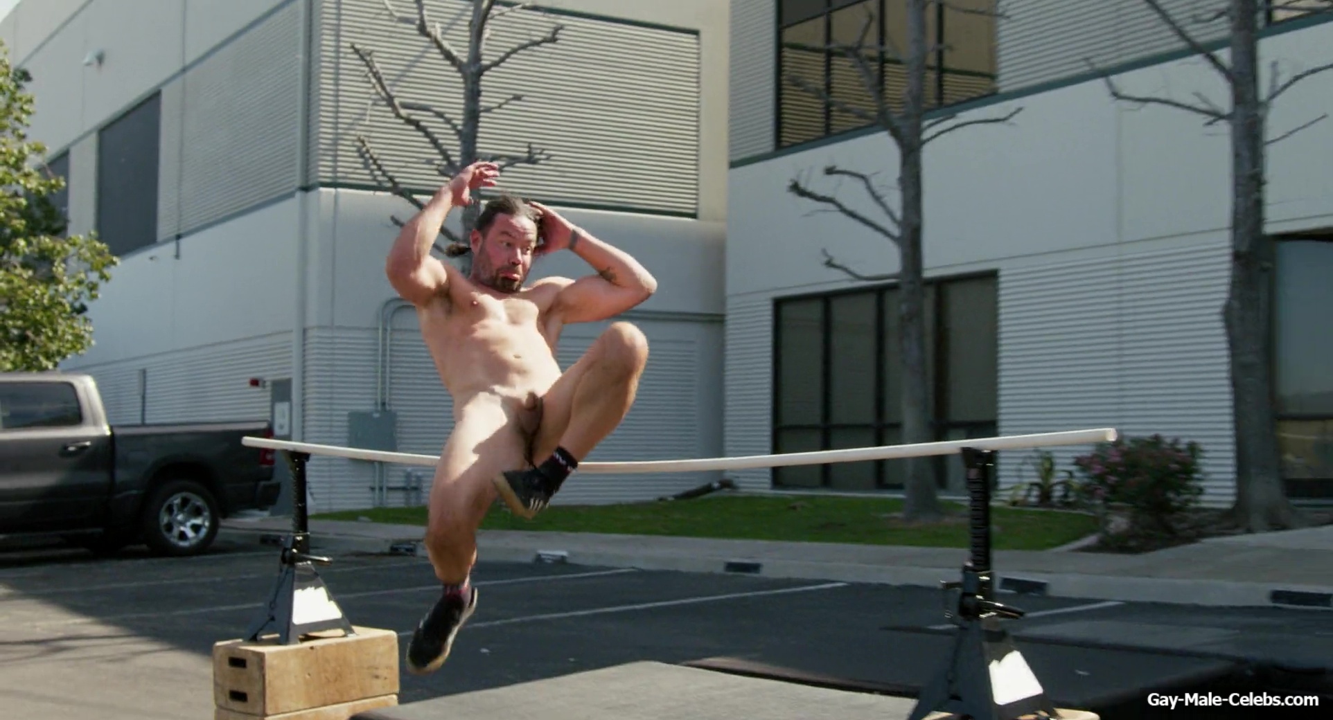 Chris Pontius Nude And Dick Scenes in Jackass Best And Last