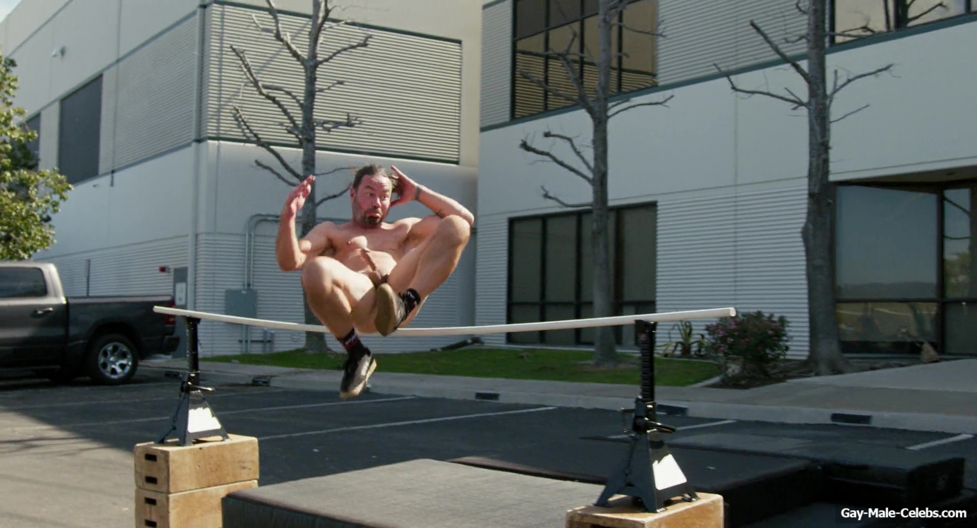 Chris Pontius Nude And Dick Scenes in Jackass Best And Last