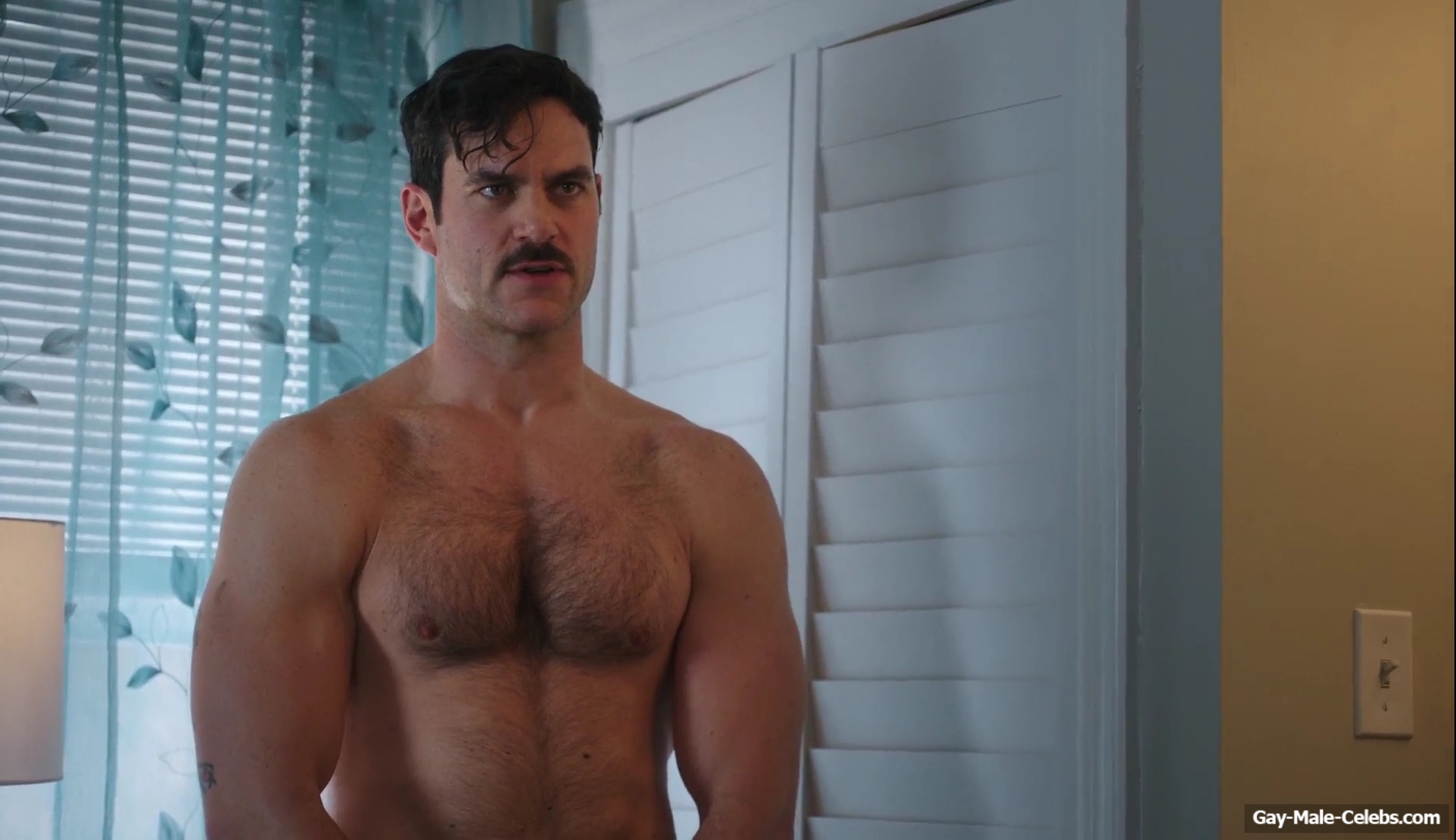 Evan Mulrooney Nude and Exposed His Muscle Ass in Tires