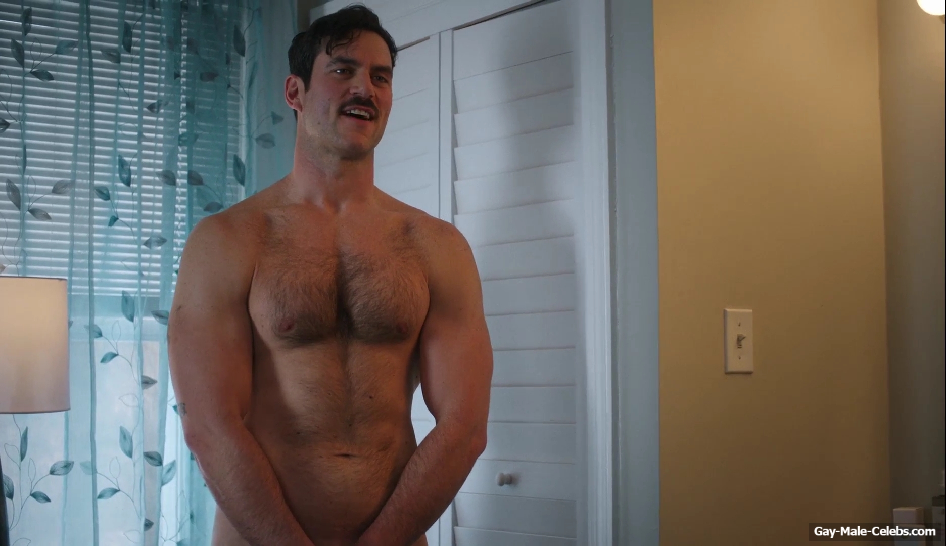 Evan Mulrooney Nude and Exposed His Muscle Ass in Tires