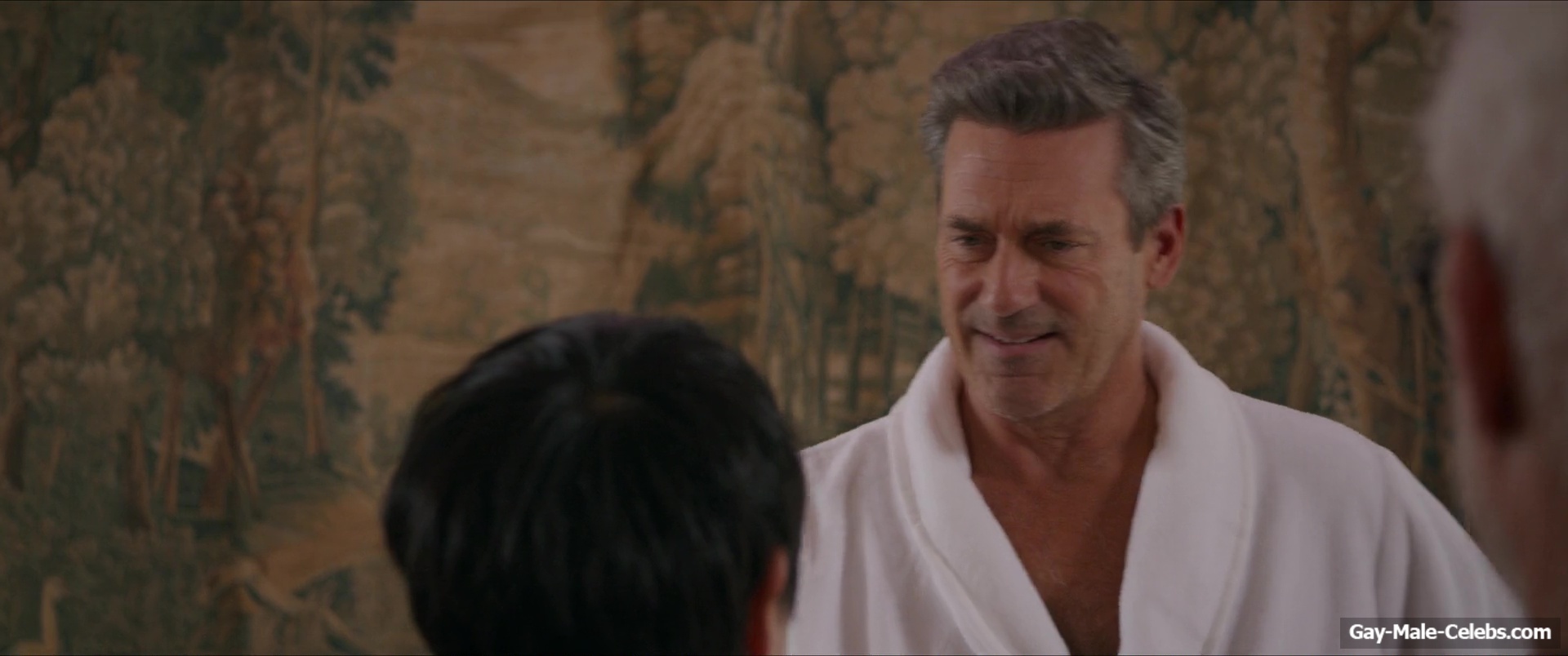 Jon Hamm Shirtless Shower Scenes in Gail Daughtry and the Celebrity Sex Pass