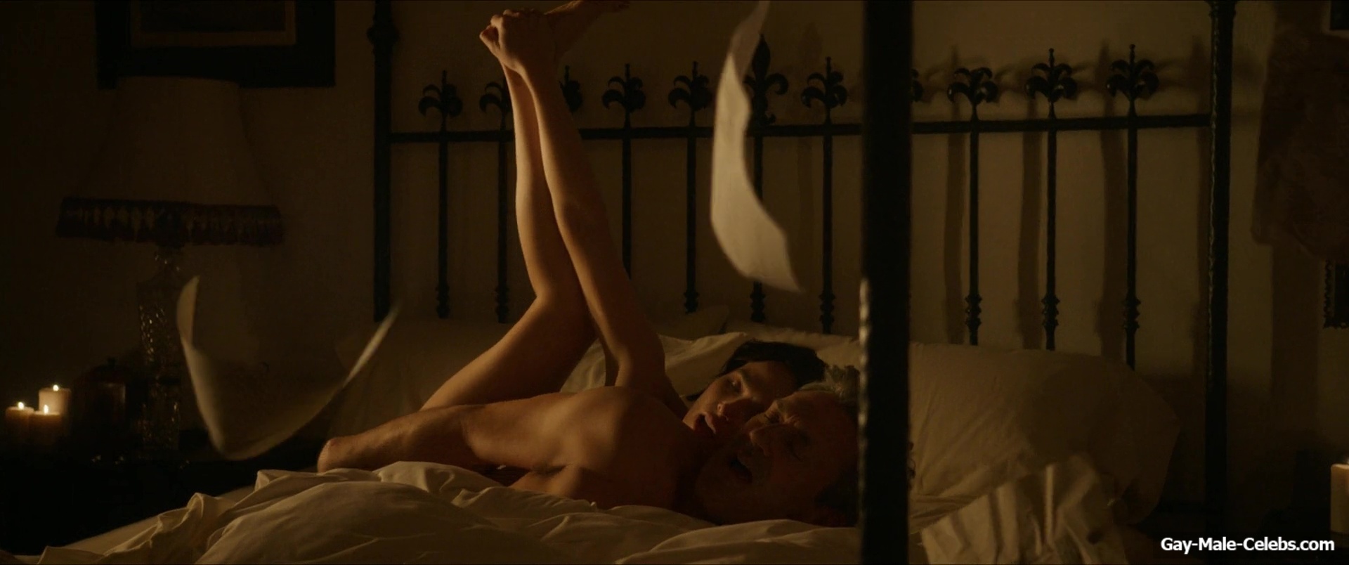 Jon Hamm Shirtless Shower Scenes in Gail Daughtry and the Celebrity Sex Pass