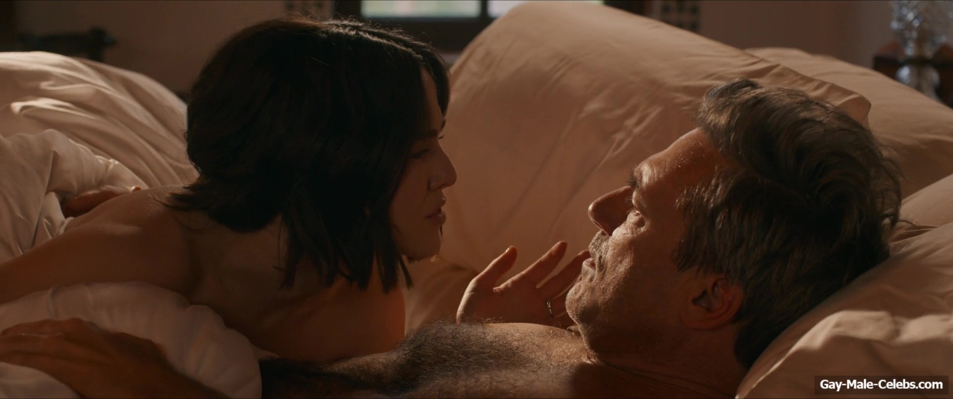 Jon Hamm Shirtless Shower Scenes in Gail Daughtry and the Celebrity Sex Pass