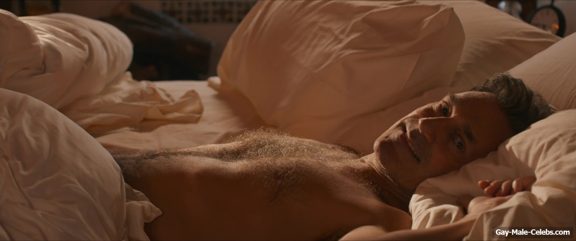 Jon Hamm Shirtless Shower Scenes in Gail Daughtry and the Celebrity Sex Pass