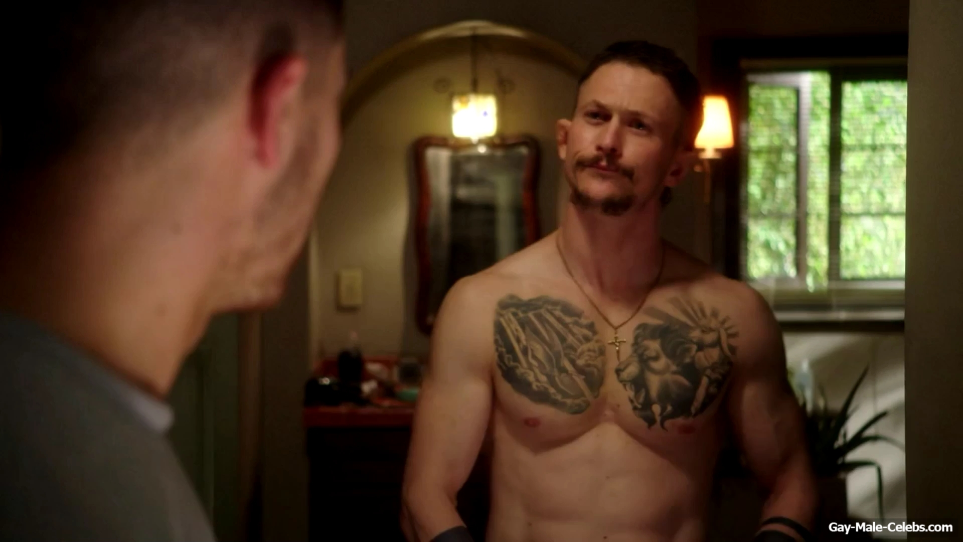 Jonathan Tucker Nude Tight Ass Scenes in Kingdom