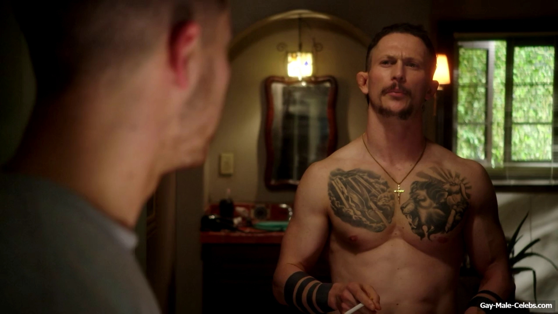 Jonathan Tucker Nude Tight Ass Scenes in Kingdom