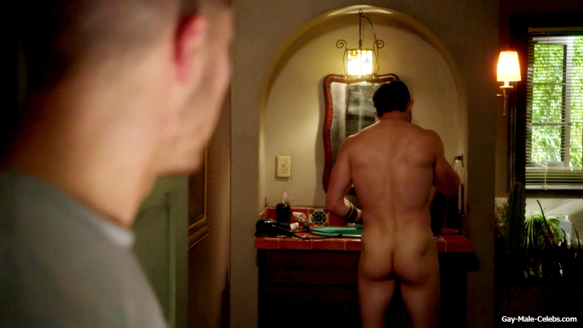 Jonathan Tucker Nude Tight Ass Scenes in Kingdom