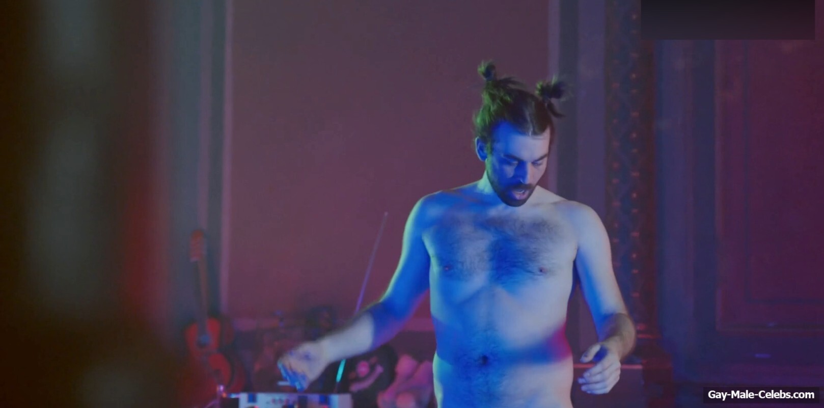 Kaspar Locher Frontal Nude Scenes in Dogs Of Madness