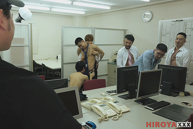 Panasodick Orgy In The Office