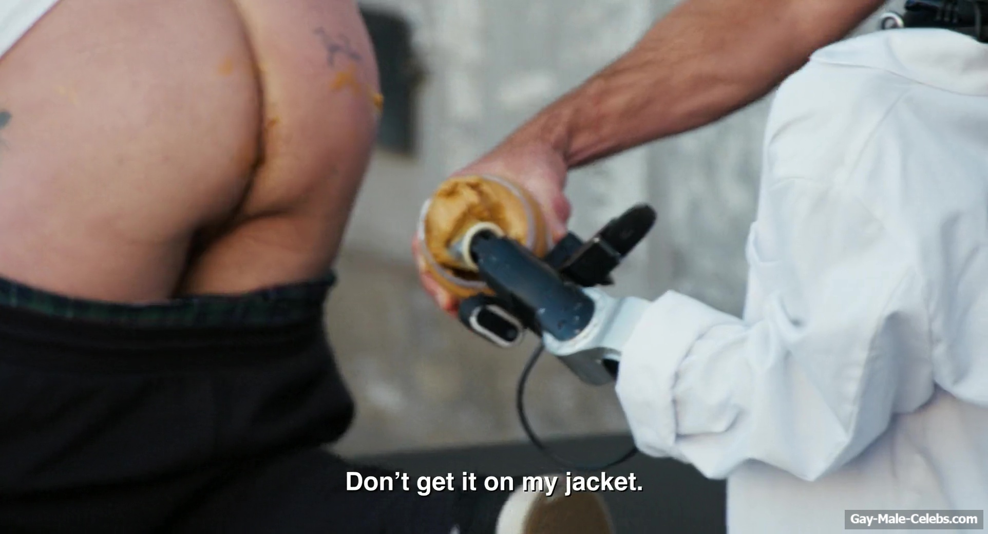Steve-O Frontal Nude and Anal Fingering Scene in Jackass Best And Last
