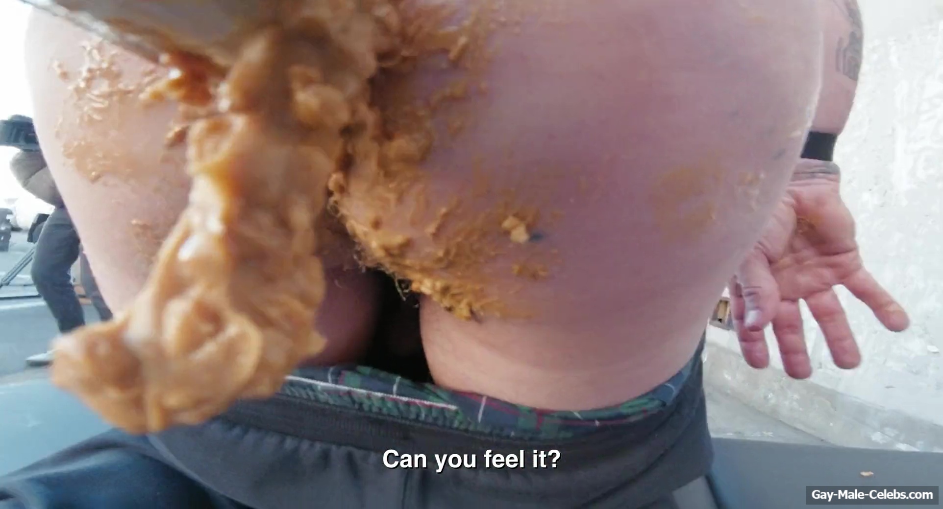 Steve-O Frontal Nude and Anal Fingering Scene in Jackass Best And Last