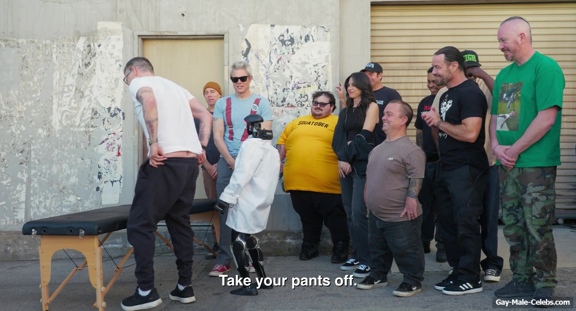 Steve-O Frontal Nude and Anal Fingering Scene in Jackass Best And Last