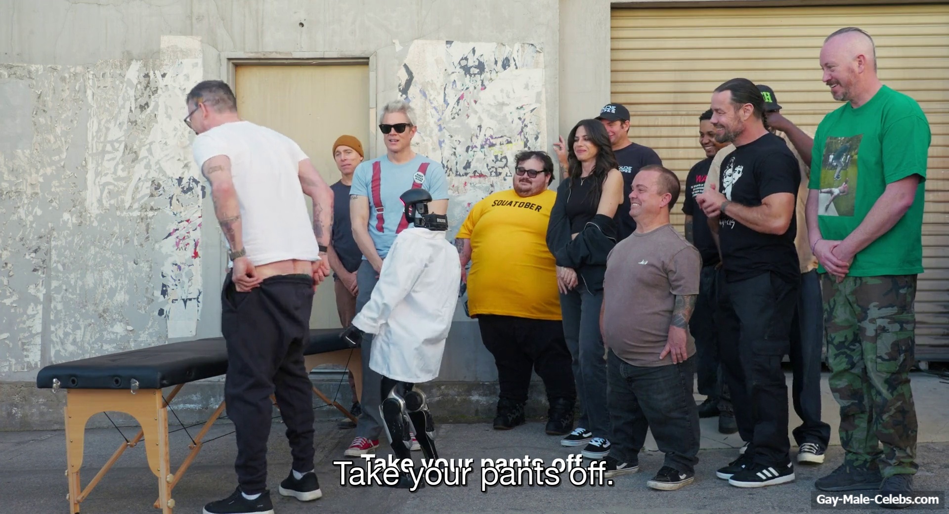 Steve-O Frontal Nude and Anal Fingering Scene in Jackass Best And Last