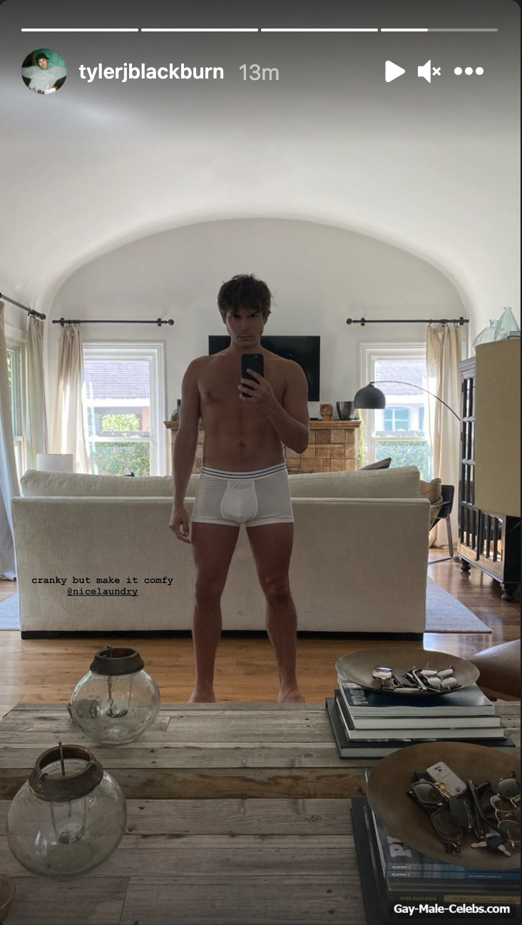 Tyler Blackburn Cut Cock Slip and Nude Photos