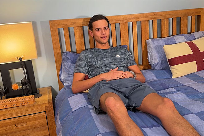 Young Straight Teen's 1st Manhandling