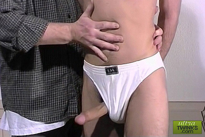 Blindfolded Twink Toy Fucked & Edged