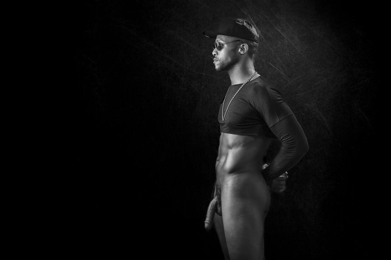 Andre Donovan photographed nude by New Cross Photo