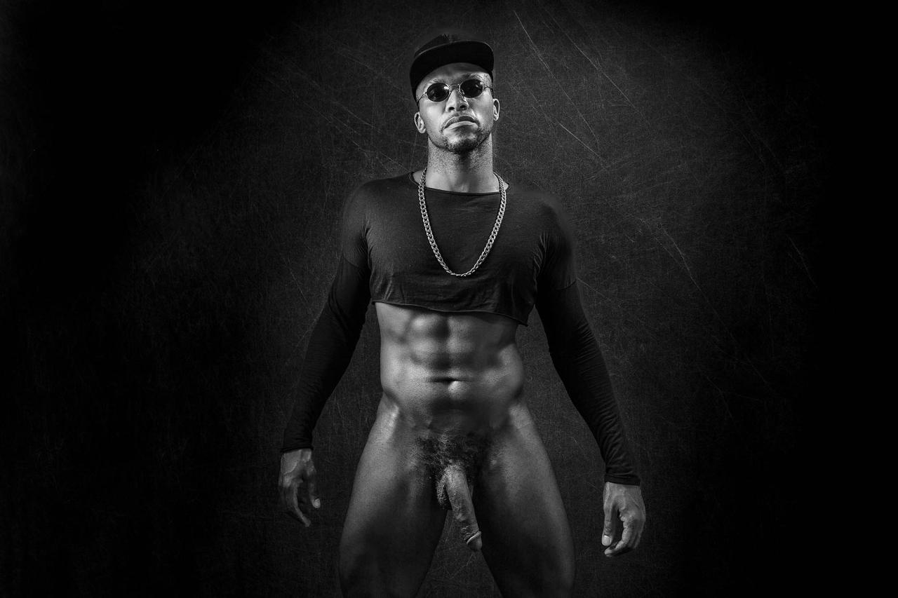 Andre Donovan photographed nude by New Cross Photo