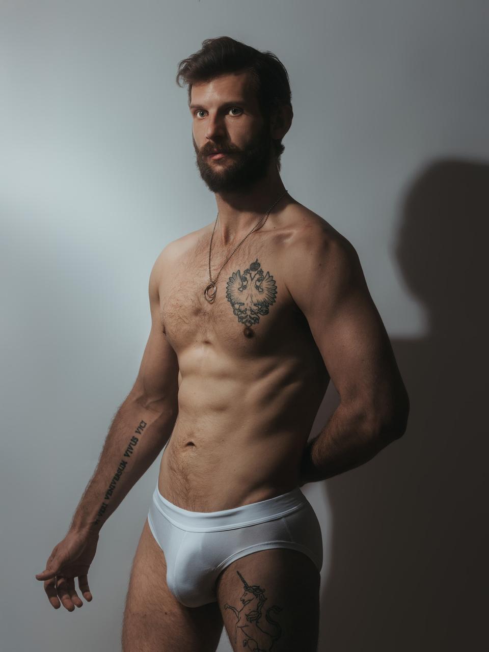 BohemBoy and his huge bulge that doesn’t go unnoticed