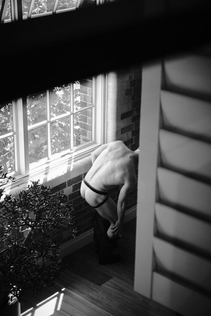 Charlie D.: Coffee, CK Briefs and Big Dick by the Window