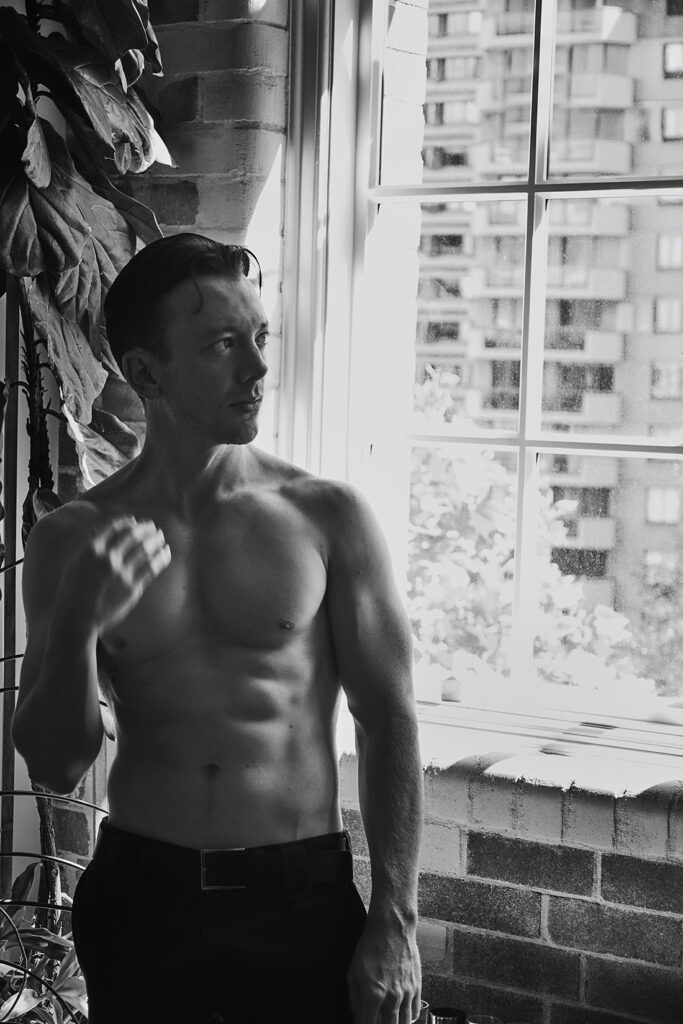 Charlie D.: Coffee, CK Briefs and Big Dick by the Window