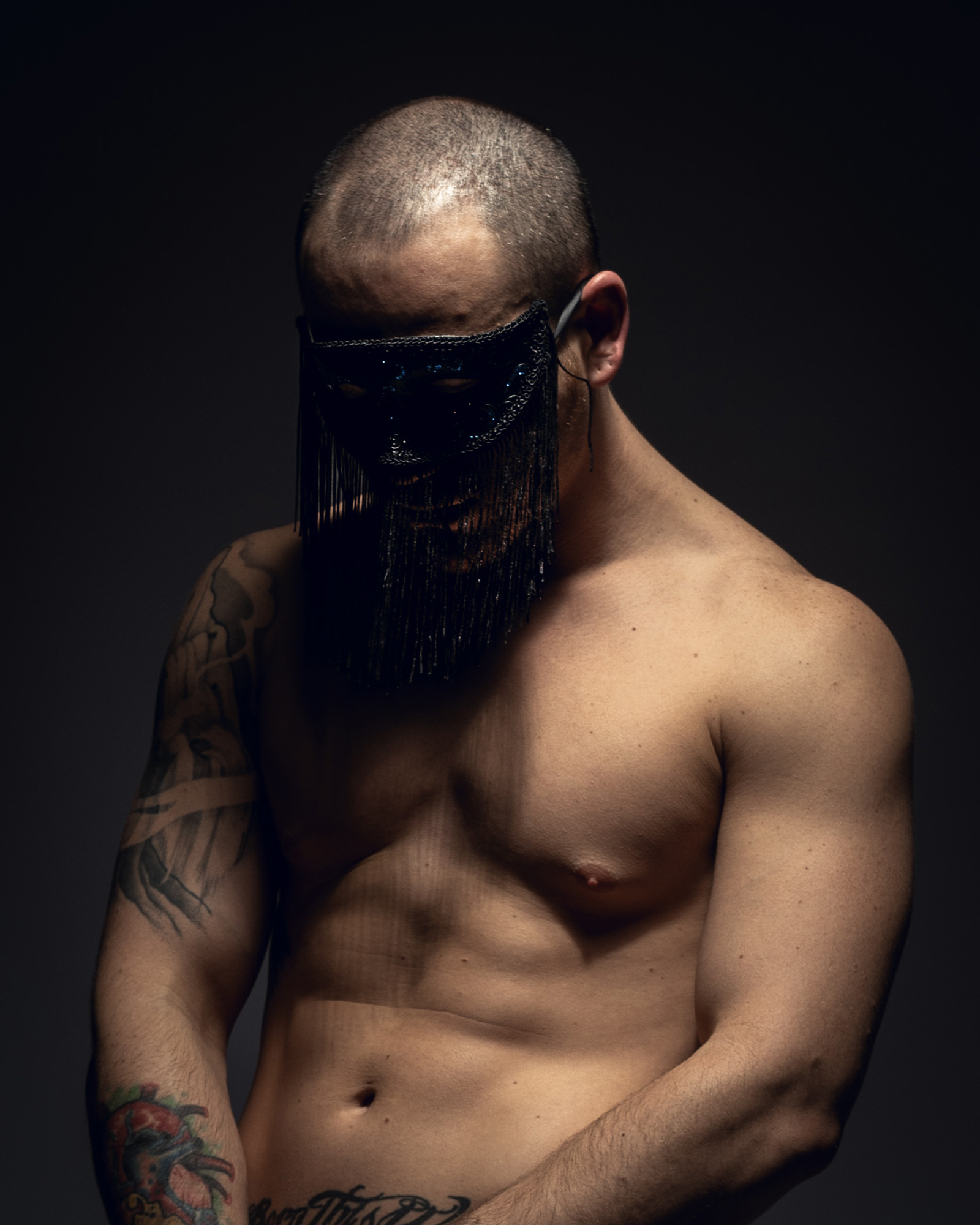 Cody, the handsome tattooed male — raw, sexy, untamable